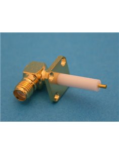 Presa 90° A.T. con flangia (Surplus: sconto 50%)