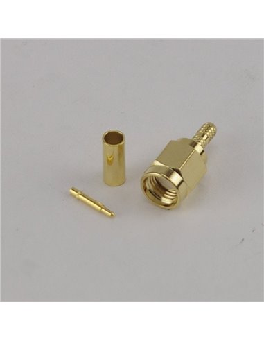Spina SMA per cavi RG316, RG188, RG174 AMPHENOL